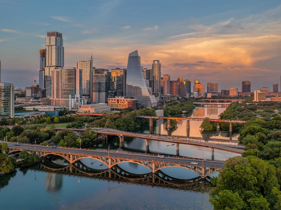 Views of Austin Skyline